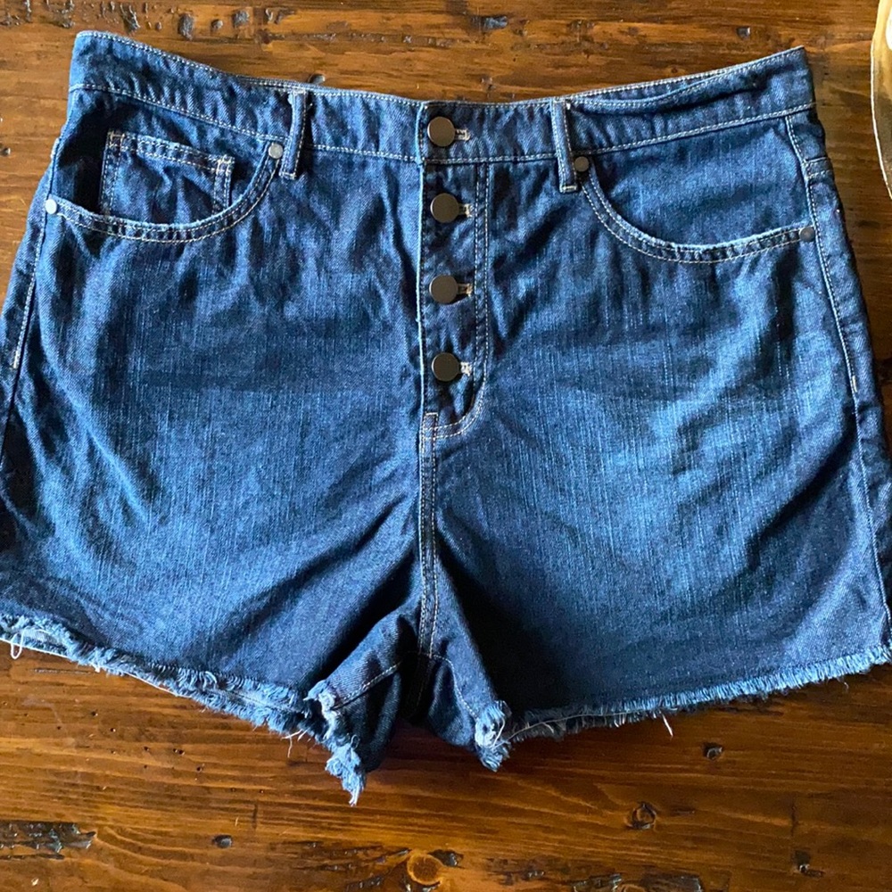 Rachel Hollis Denim Shorts Size 14